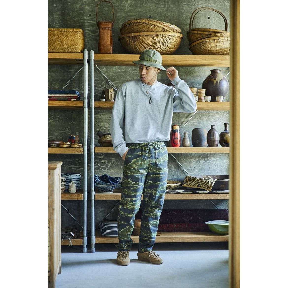 【残り一点】Sturdy Cotton Long Sleeve T-shirt