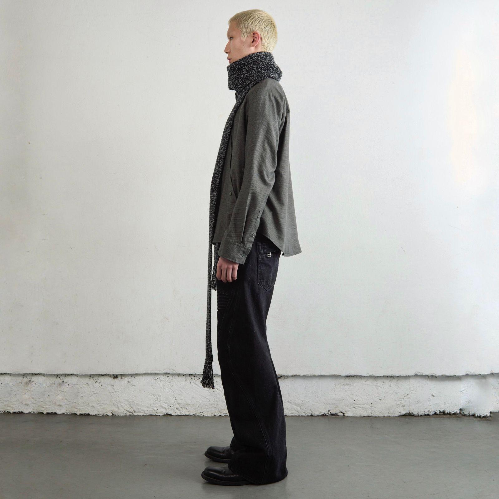 【残りわずか】3D Twisted Moto Jeans