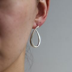 【残り一点】Teardrop Earrings MEDIUM LINK(両耳用)