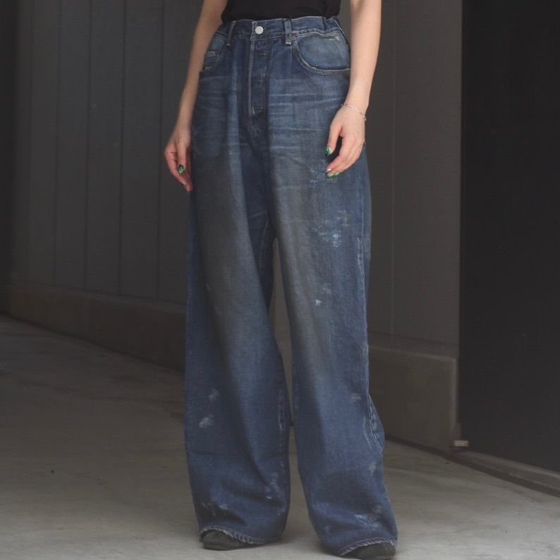 ssstein - 【再販売通知受付可能】Baggy Denim Jeans | ACRMTSM