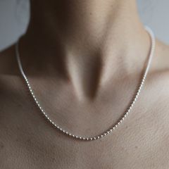 【お取り寄せ注文可能】Unisex Ball Chain Necklace