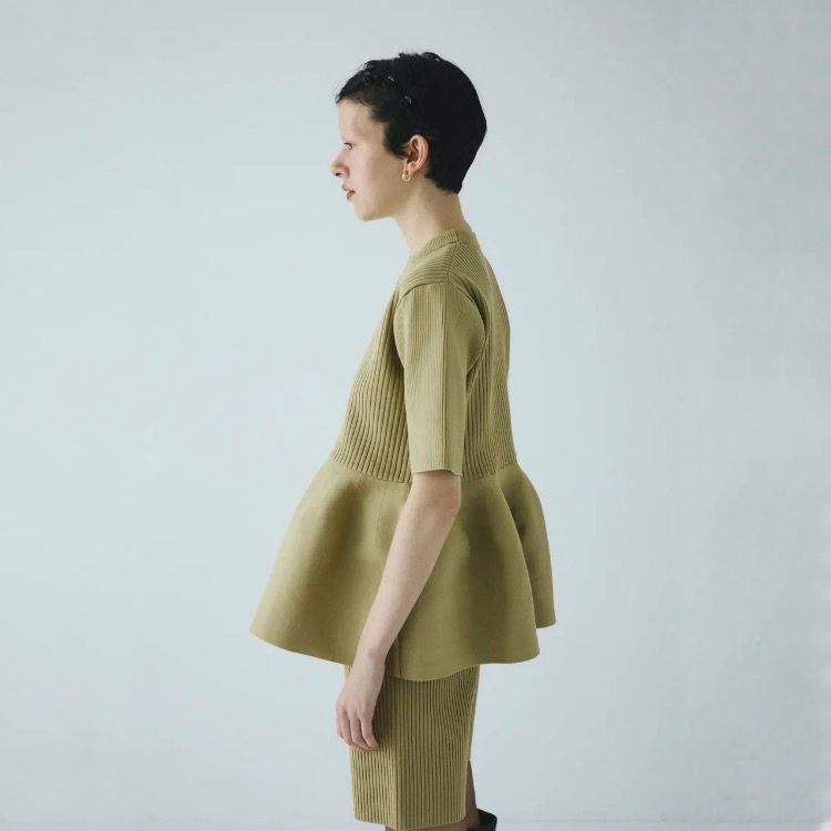 【残り一点】Flare Hem Knit Tops