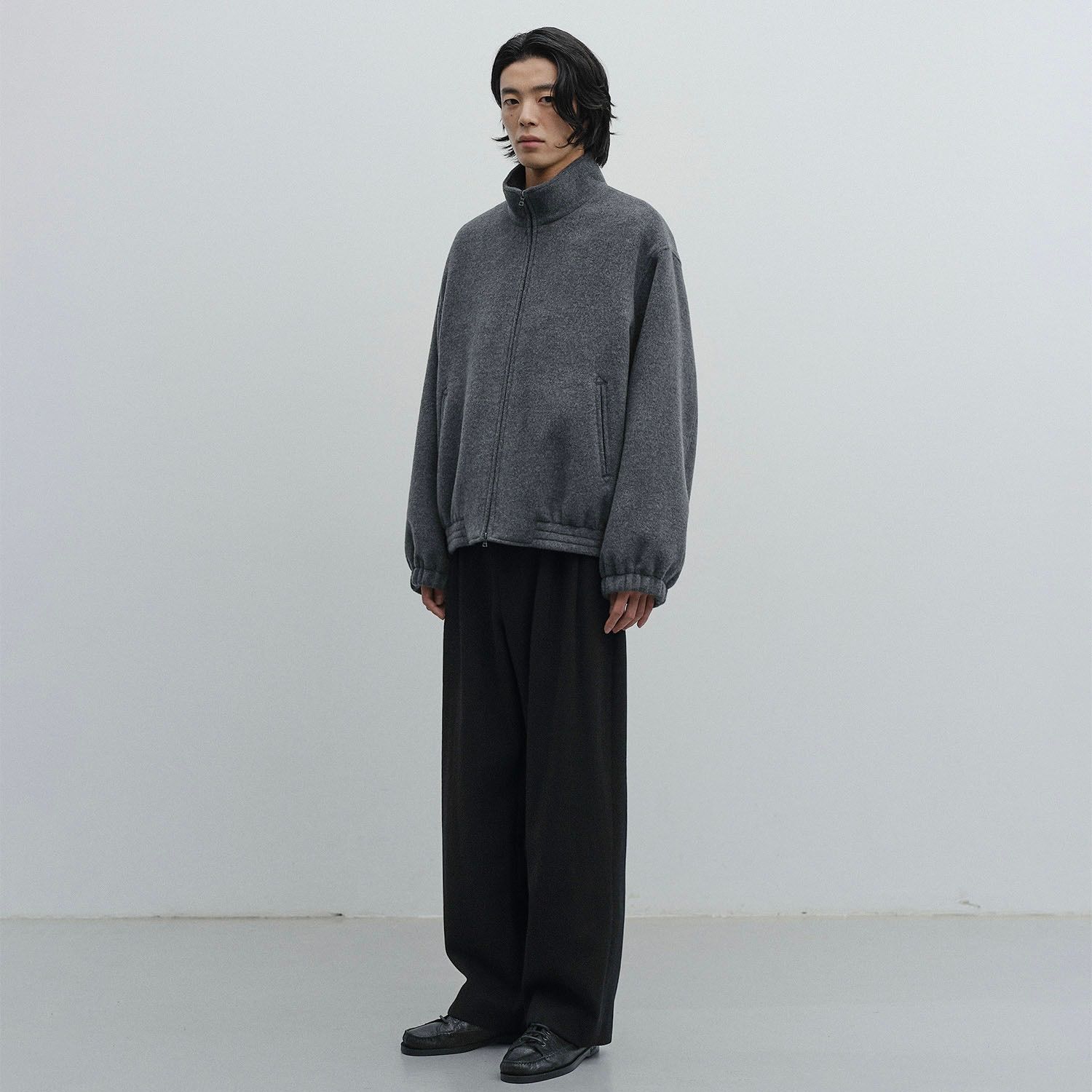 【残り一点】Library Wool Track Blouson
