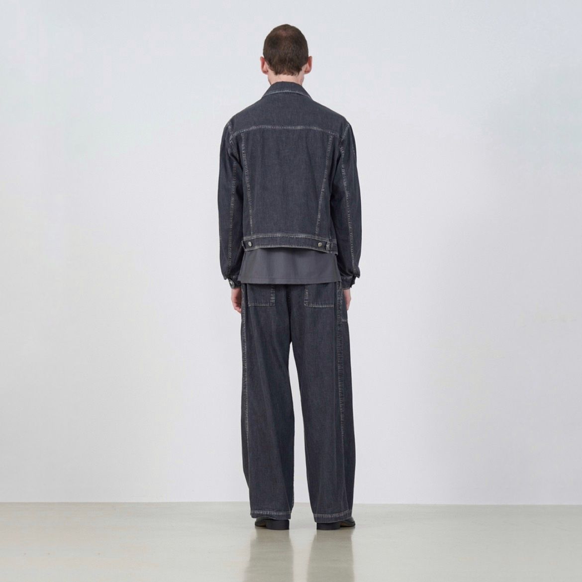 【残り一点】Light-Weight Denim Trucker Jacket
