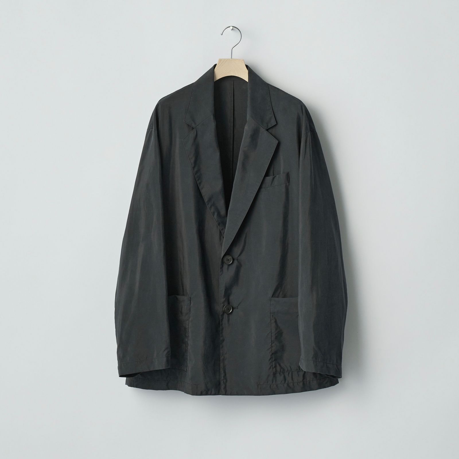 ジャケット・アウター ssstein SilkNylonSingleBreastedJacket s ssstein / シュタイン】SILK NYLON SINGLE BREASTED JACKET