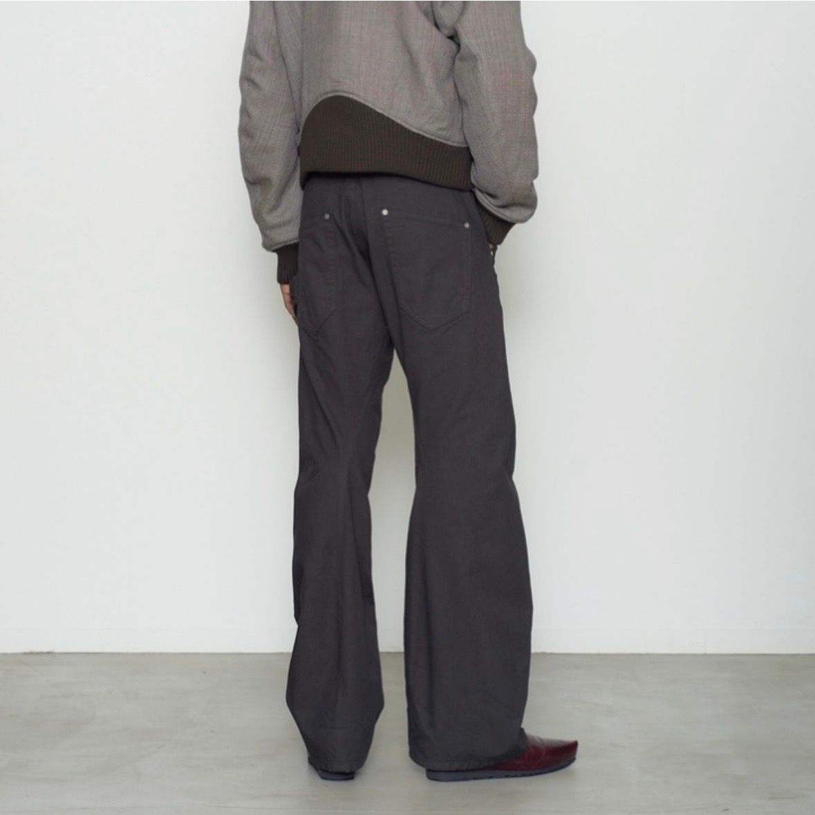 【残り一点】Curved Leg Double Knee Work Pants