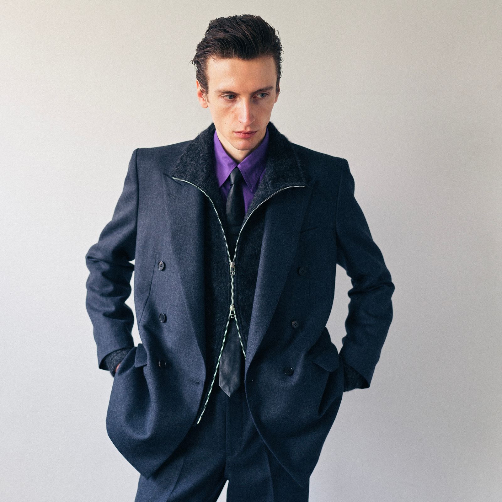 【残り一点】Wool Double Breasted Jacket
