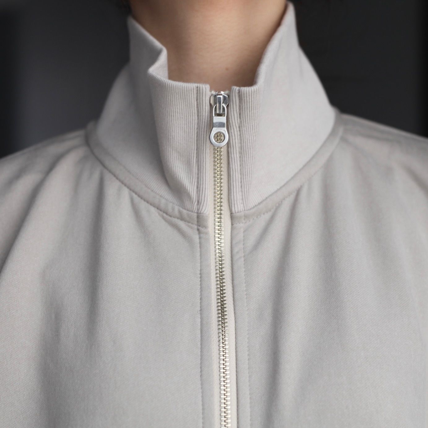 【残り一点】28G Cupro Zip Sweat