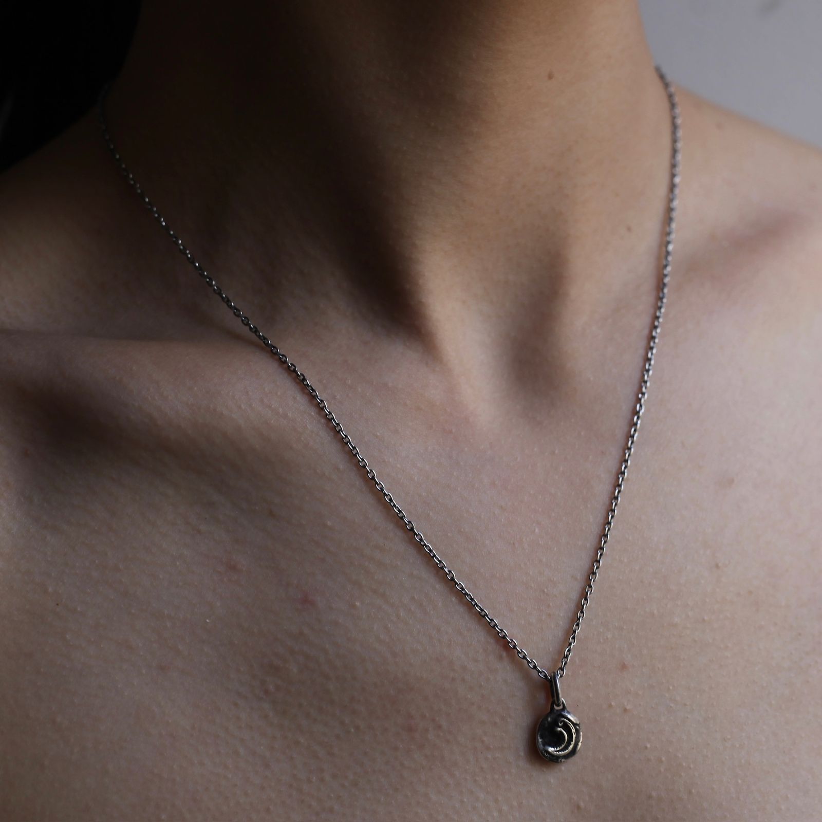 【残りわずか】Ancient moon Necklace(SILVER)
