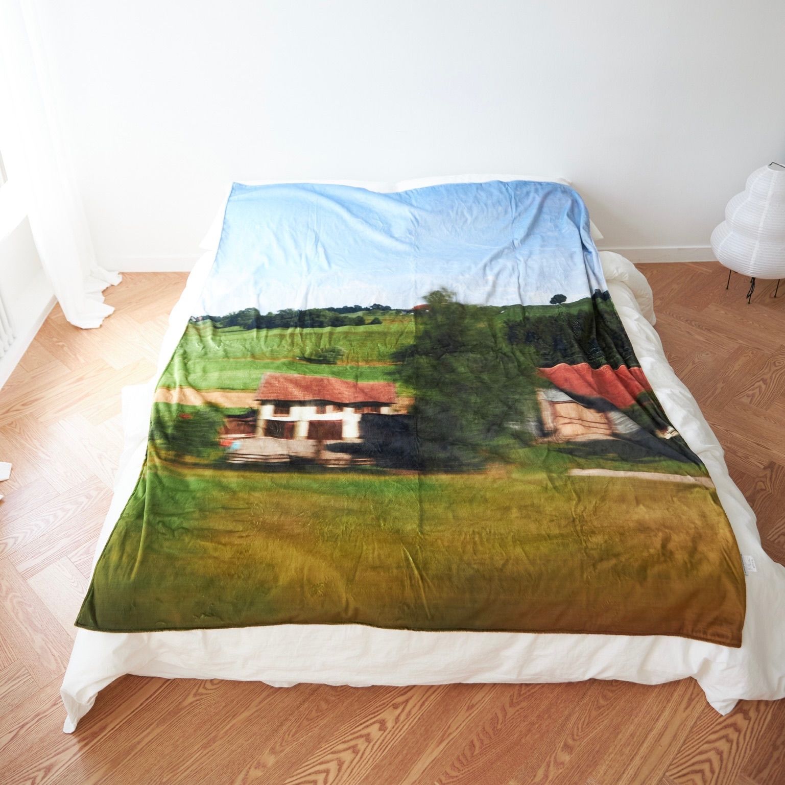 【残りわずか】Swiss Landscape Blanket L