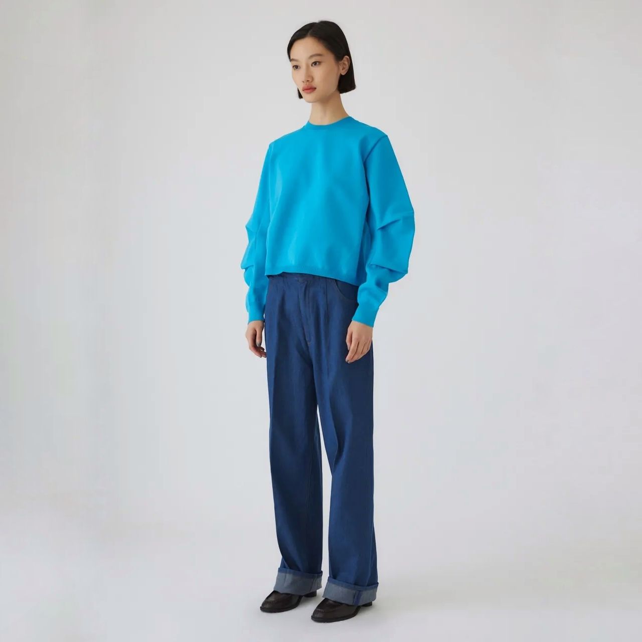 【残り一点】Tuck Volume Washable Knit