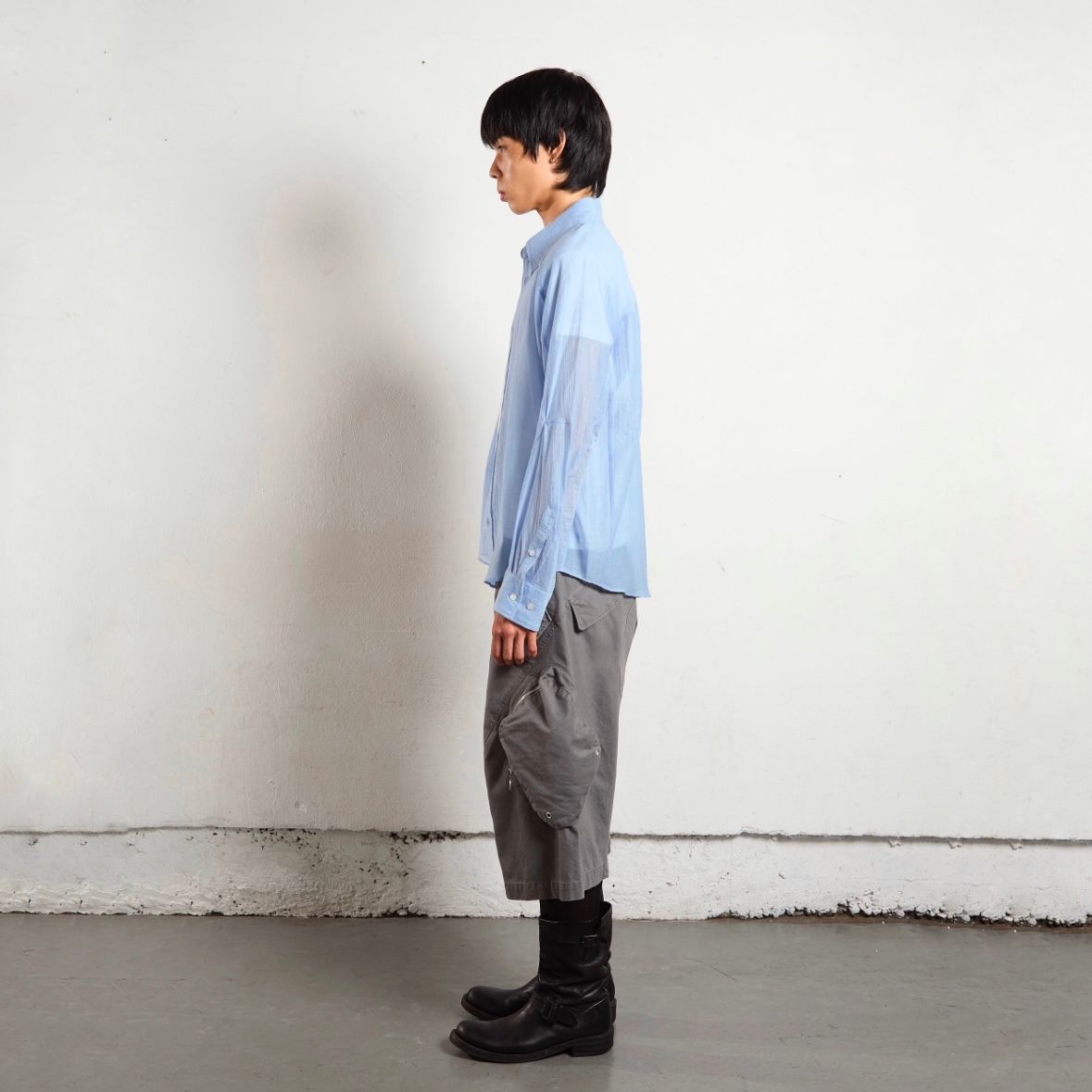 【残り一点】Semi Sheer French Seam Shirt