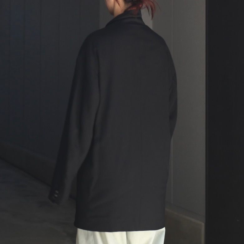 【残り一点】Draped Dart Wool Serge Blazer