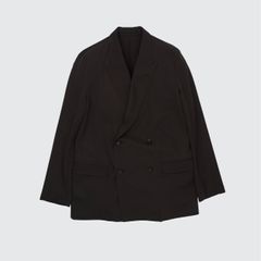 【残り一点】Wool Washer Twill Double Breasted Jacket