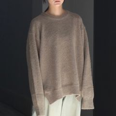 【残り一点】Wool/Alpaca Milled Knit Crew Neck LS