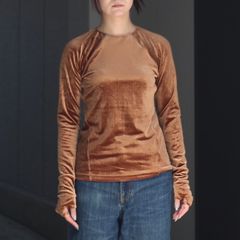 【残り一点】Flex Velvet Cuff-Glove Long Tee