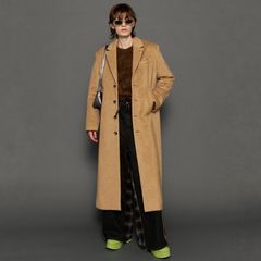 【残り一点】Mohair Shaggy Long Coat