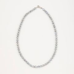 【お取り寄せ注文可能】Gray Akoya Baroque Classic Necklace