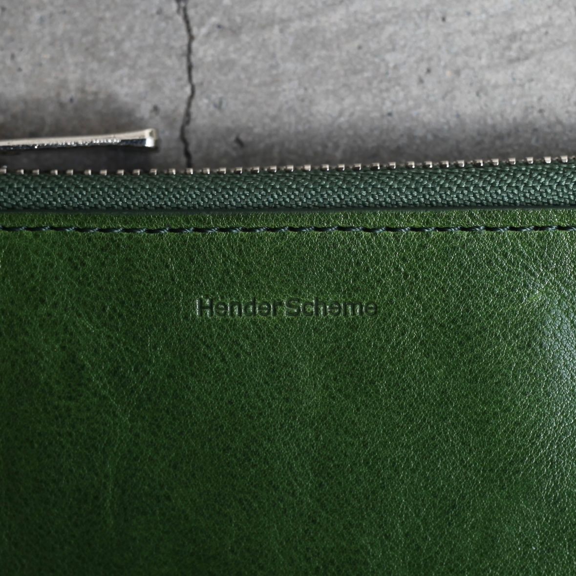 【残り一点】3 Layered Purse(LIME GREEN)