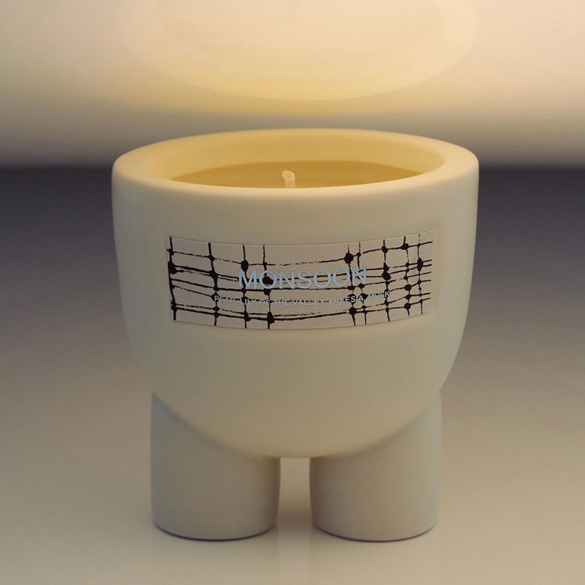 【残りわずか】Scented Object Candle(MONSOON)
