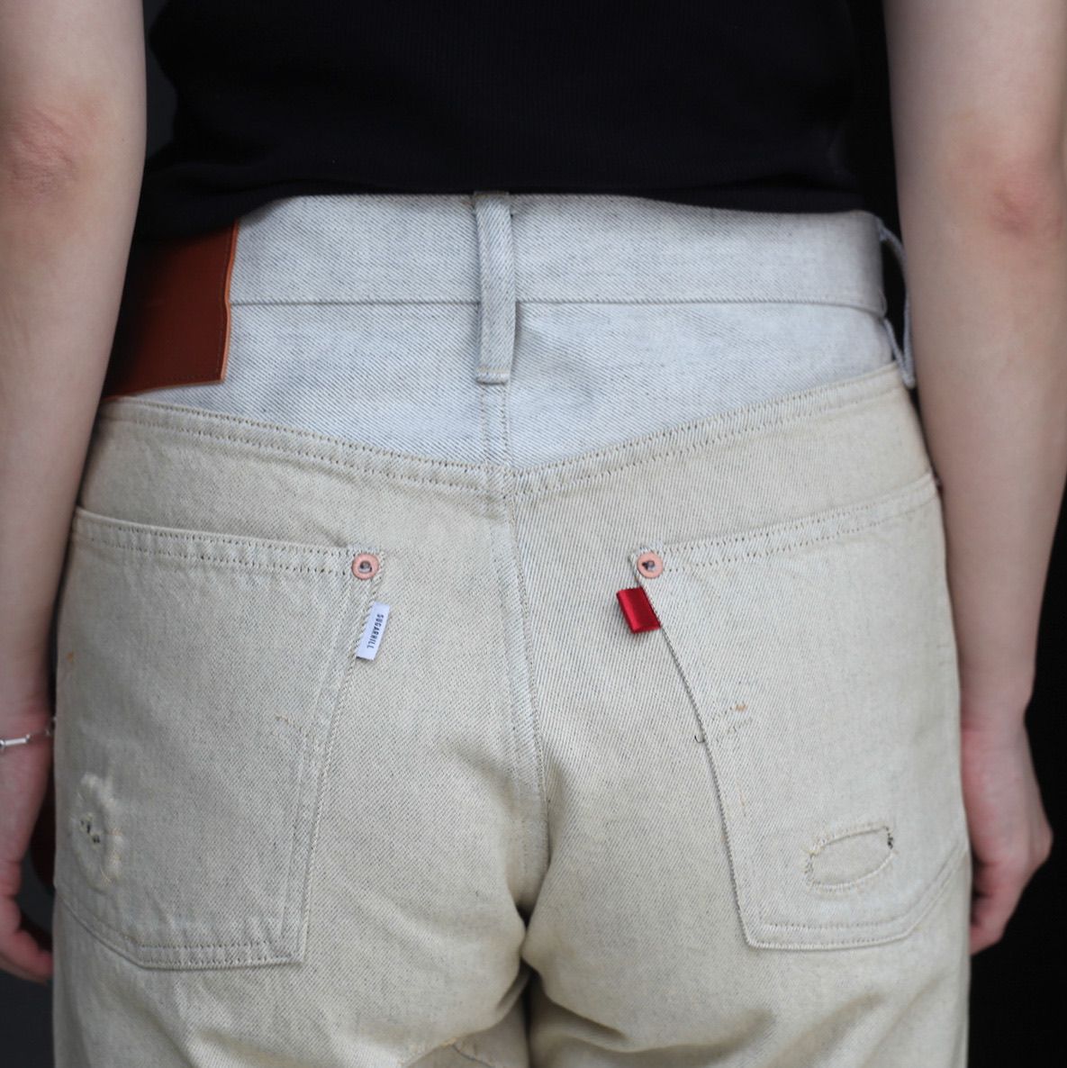 【残り一点】Stratum Denim Pants Straight Cut