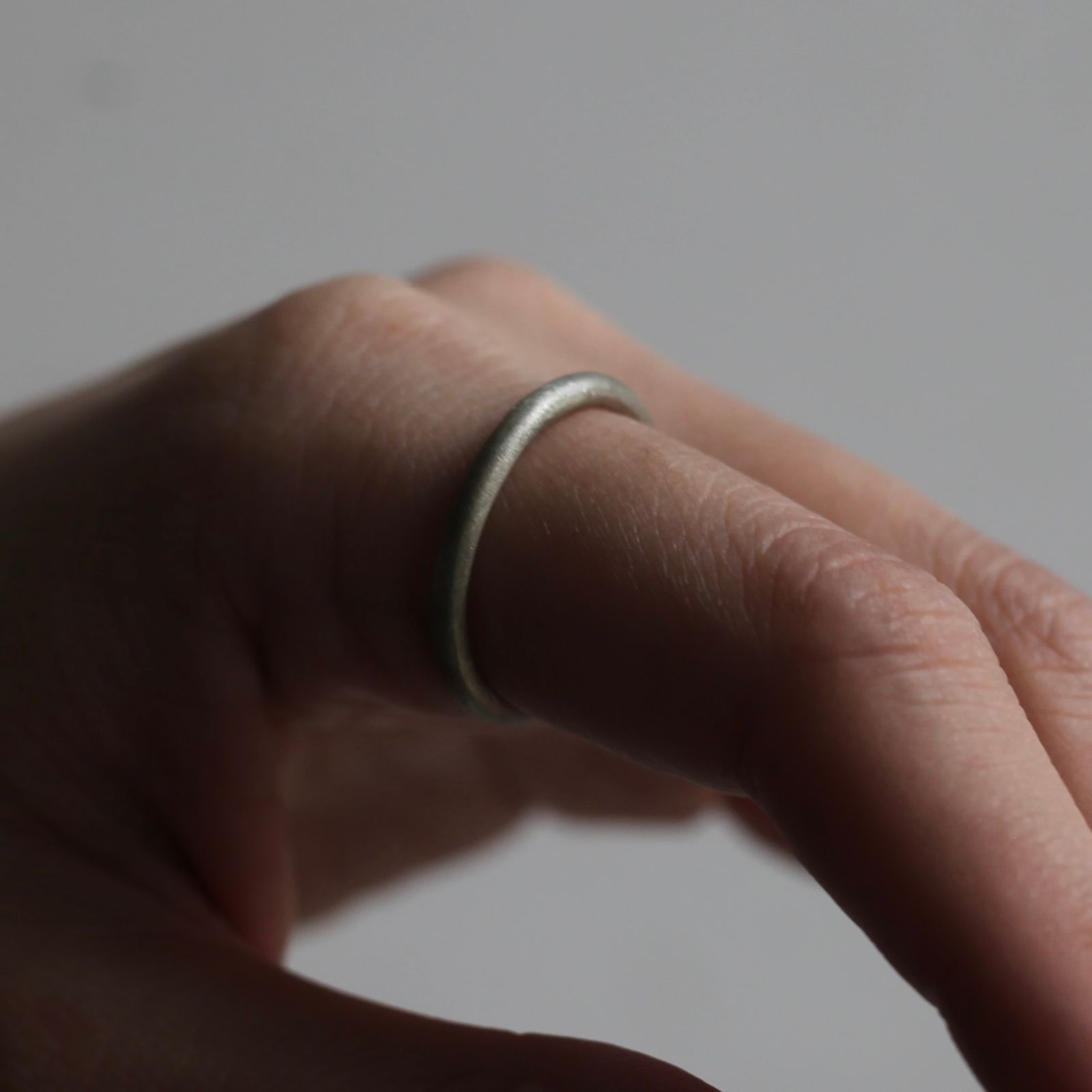 【残り一点】Oval Mirror Ring(2.5mm)