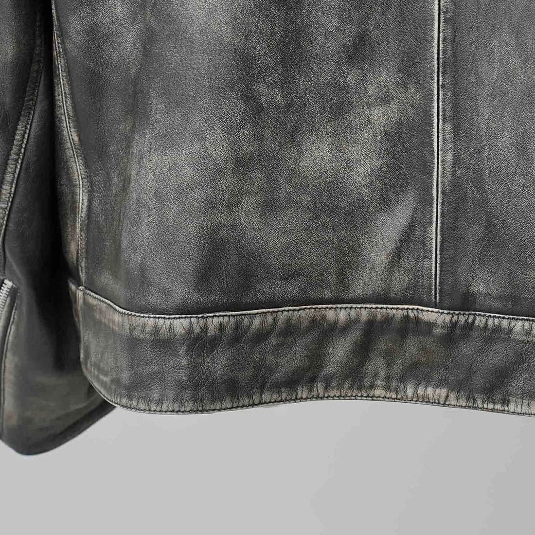 【残り一点】Sheep Leather Single Riders Collared Jacket