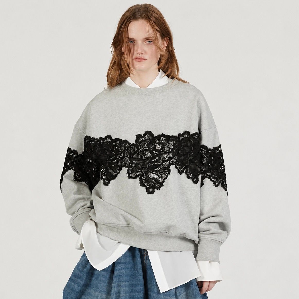 【残り一点】Lace Sweatshirt