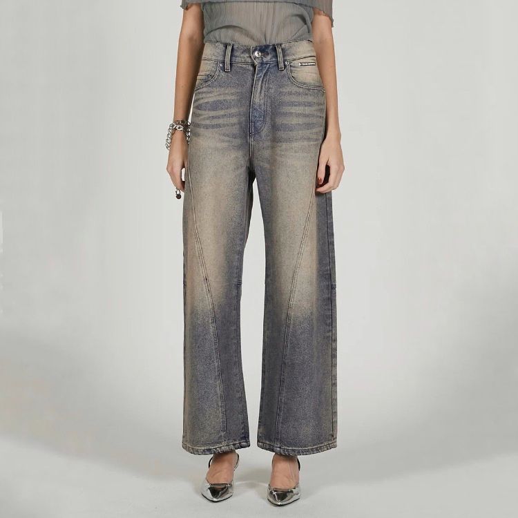 【残り一点】Curved Line Denim