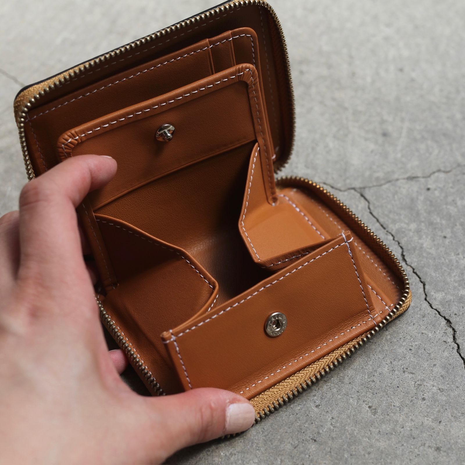 SOPO - 【残り一点】Round Zip Purse(DEG/ZE) | ACRMTSM ONLINE SOPO - 【残り一点】Round Zip Purse(DEG/ZE) | ACRMTSM ONLINE