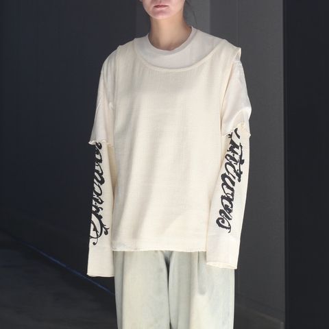 【残り一点】3 Layerd LS Tee