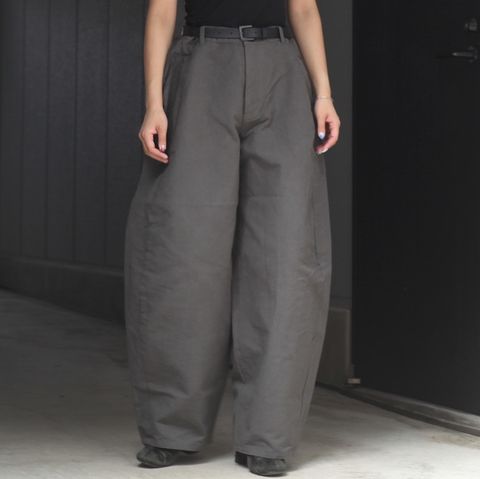 【残り一点】ダブルフェイスワイドパンツ