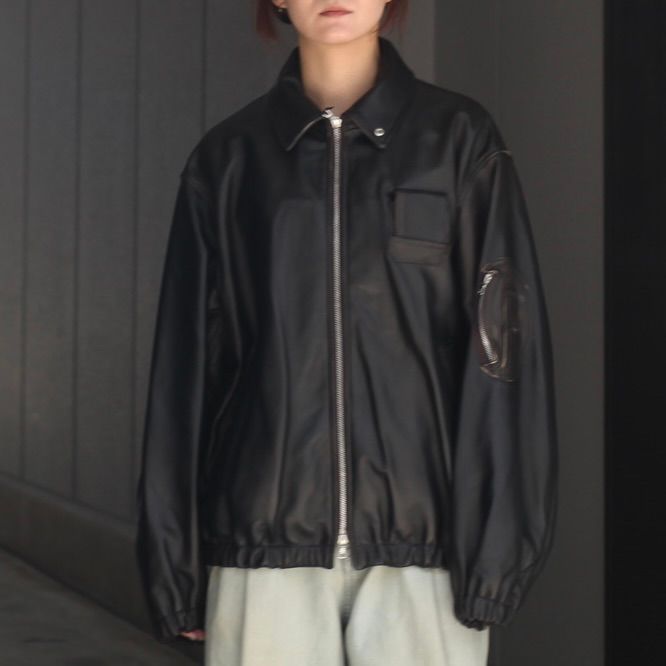 【残りわずか】Sheep Leather Flight Jacket