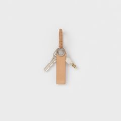 【次回入荷1月中旬予定】Leather Key Shackle(NATURAL)