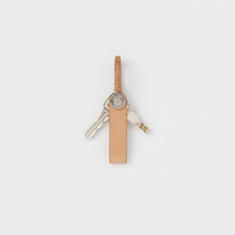 【残り一点】Leather Key Shackle(NATURAL)