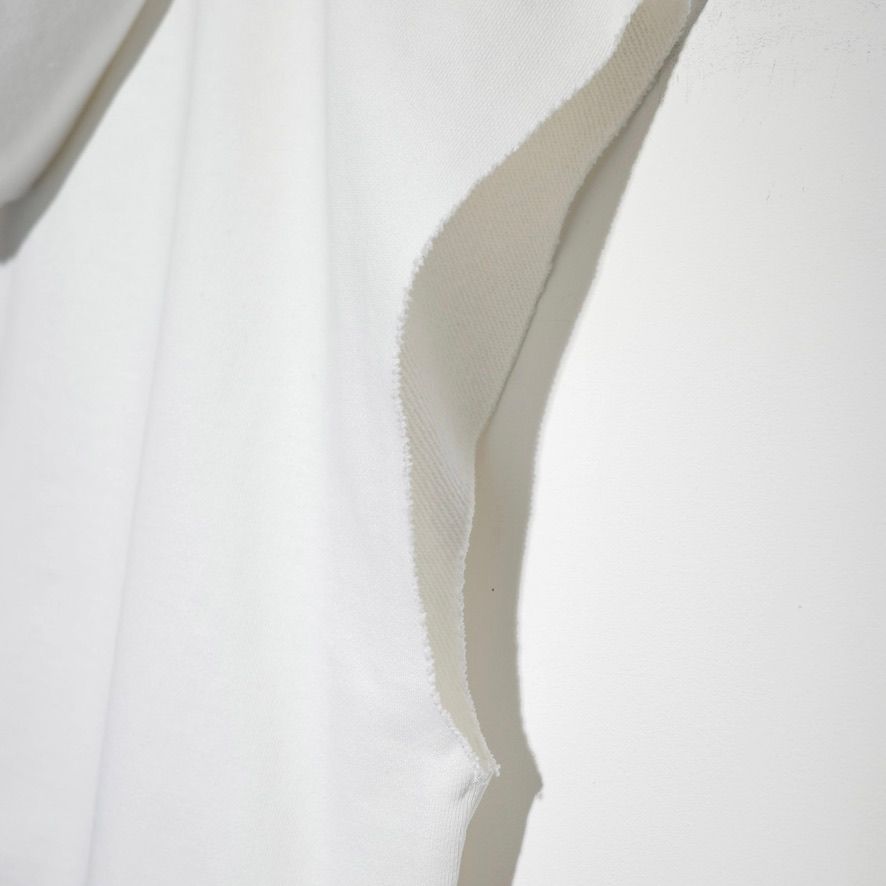 【残り一点】Cut Off Wide Zip N/S Sweat Hoodie