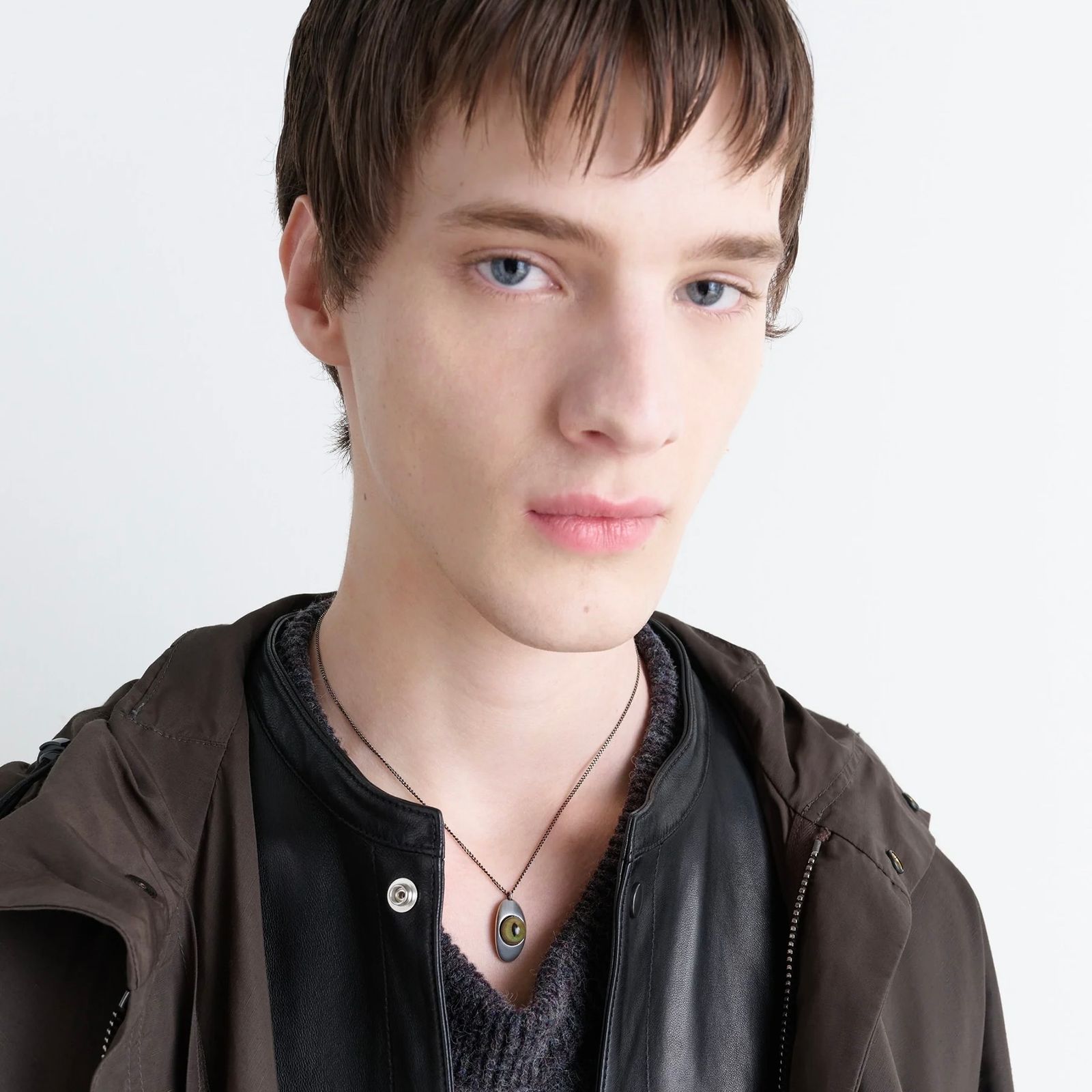 【残り一点】Cat Eye Pendant Necklace