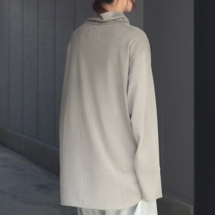 【残り一点】Wool Silk Knit High Neck LS