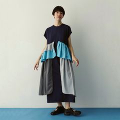【残り一点】Side Frill Pante Dress