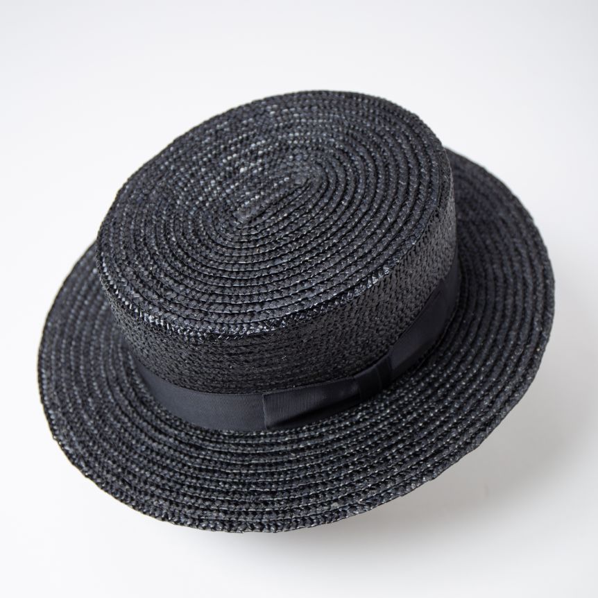 【残り一点】Straw Boater Hat