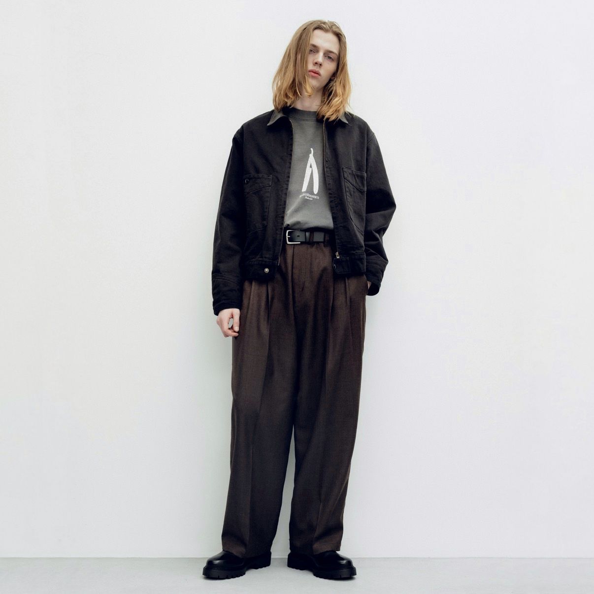 【残り一点】Bi-Collar Work Blouson