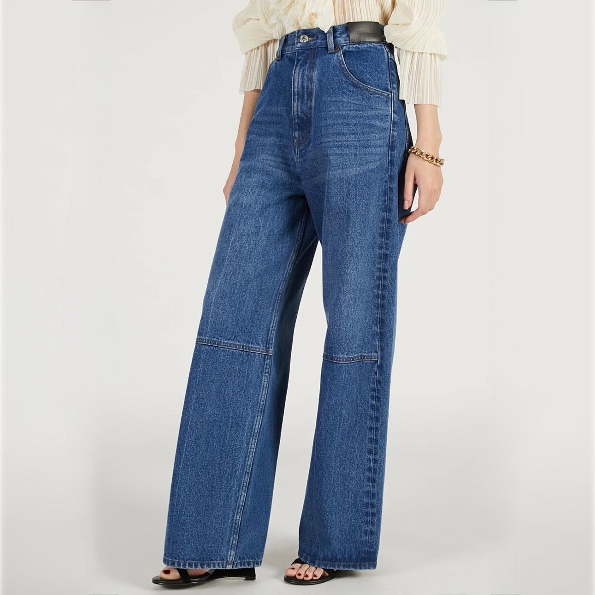 【残り一点】ストレートデニムパンツ