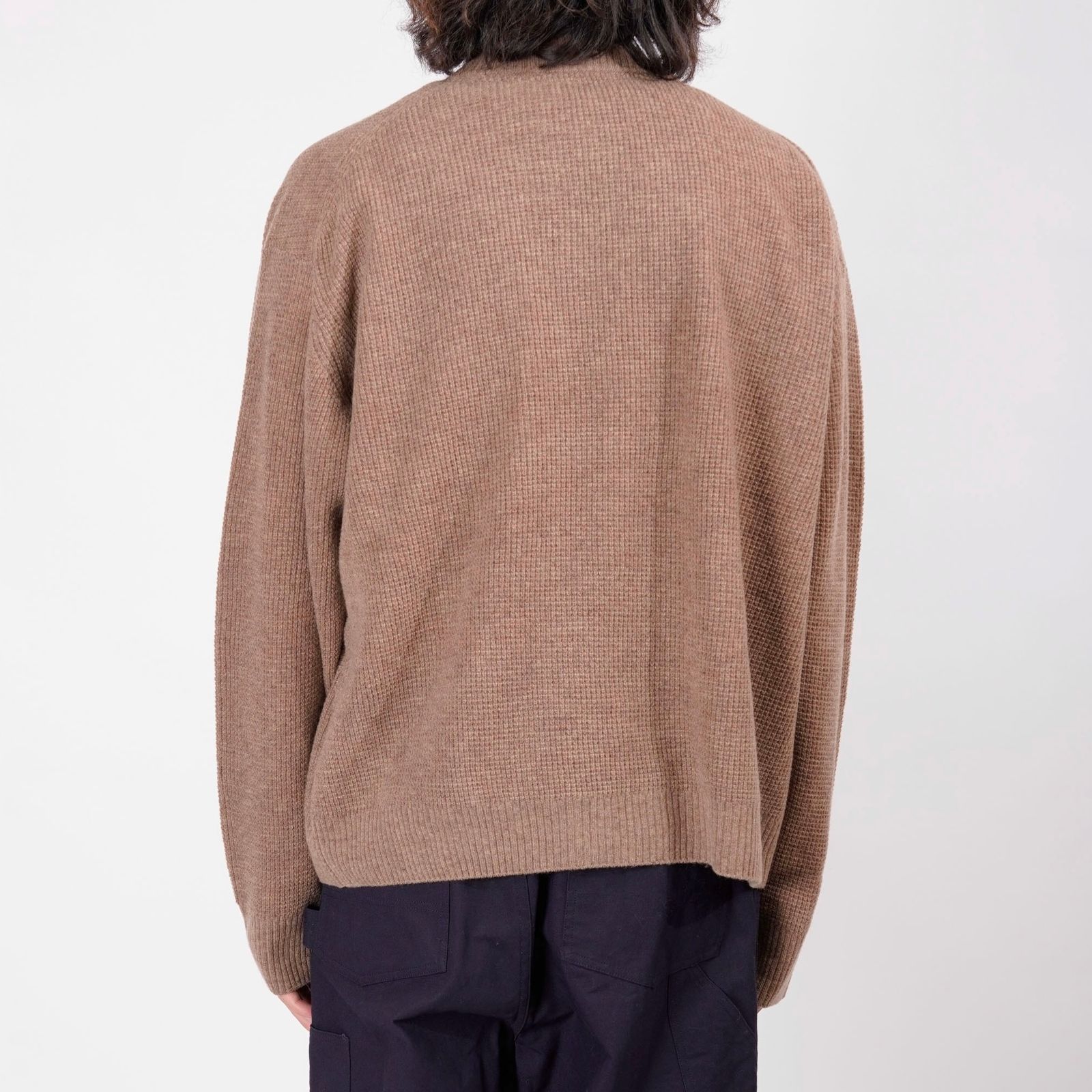 【残り一点】Wool Cashmere Waffle Knit