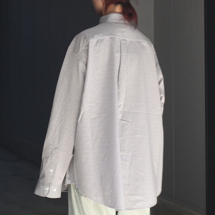 【残りわずか】36G Atmosphere Check Shirt