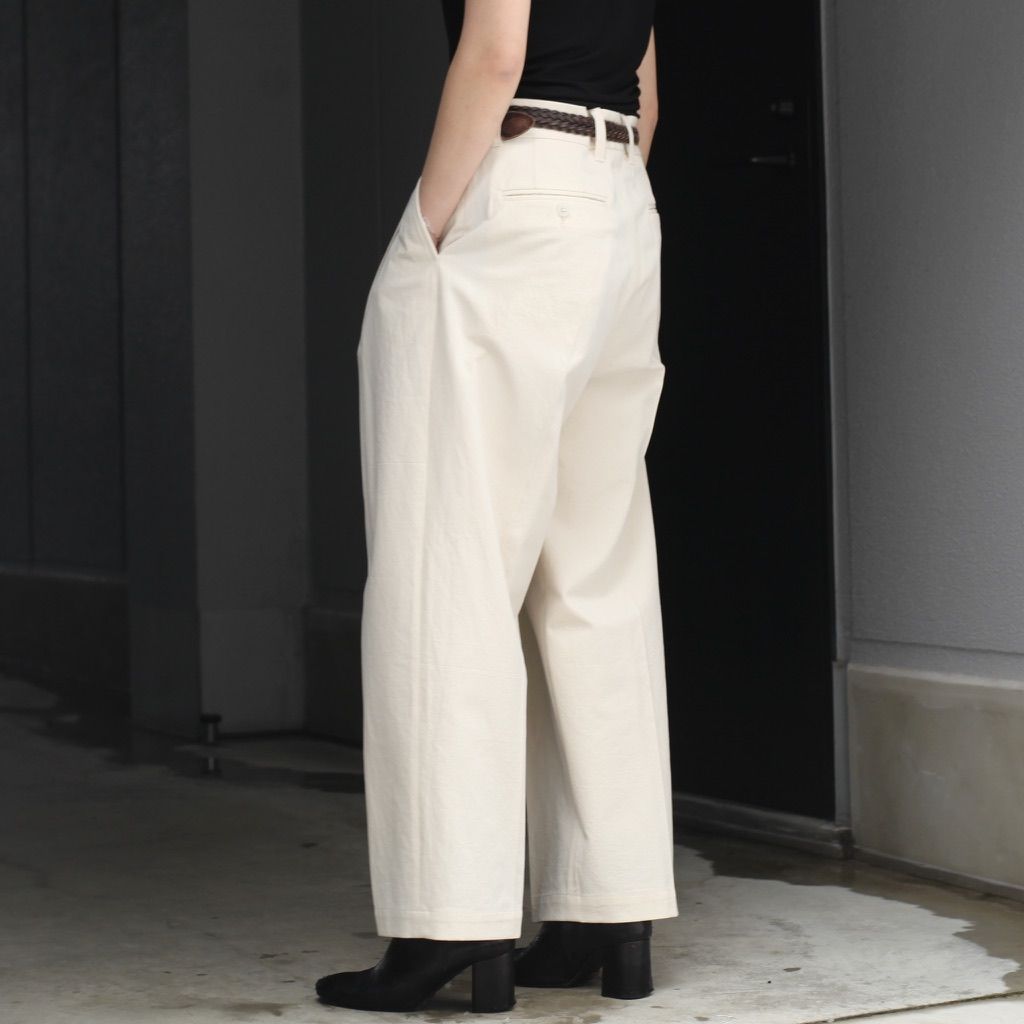 stein - 【残りわずか】Wide Straight Trousers | ACRMTSM ONLINE STORE