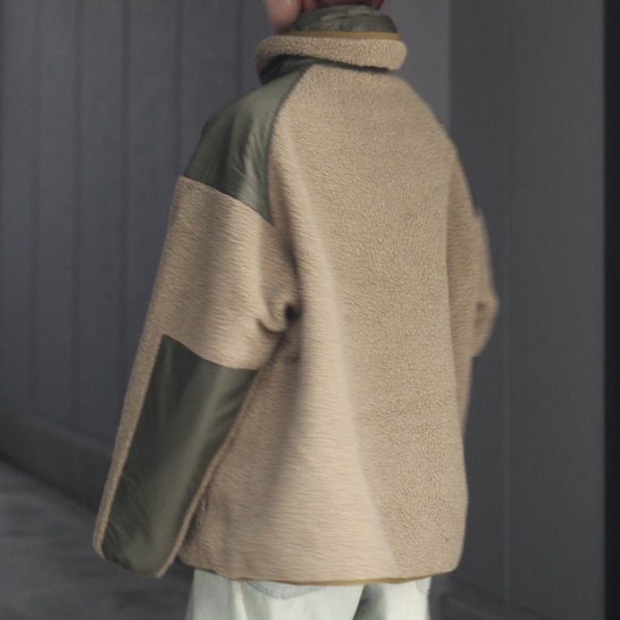 【残り一点】Reversible Fleece Down Jacket