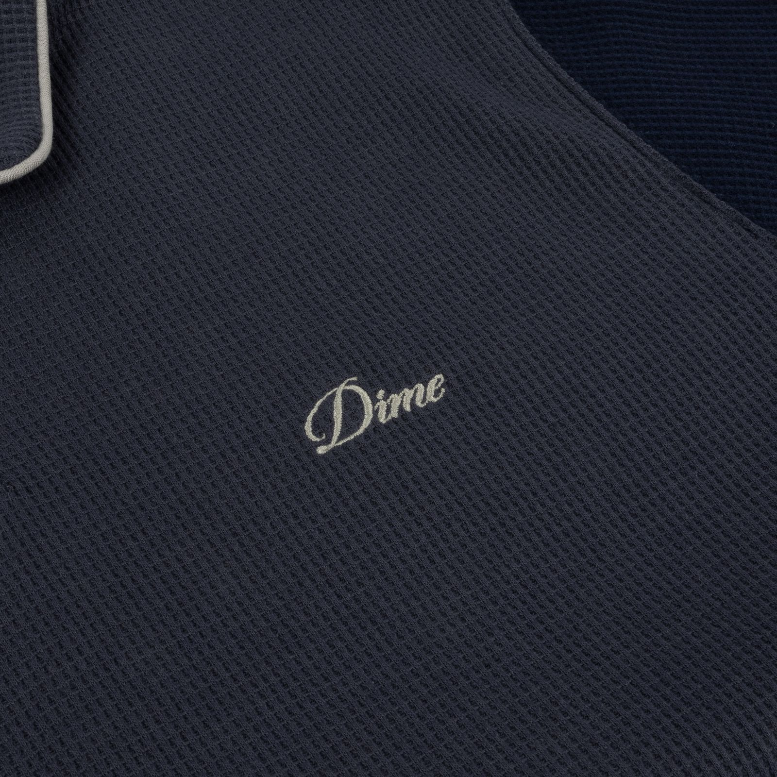 Dime ダイム Waffle Polo ワッフル ポロ シャツ 関税配送料無料 Dime ダイム Waffle Polo ワッフル ポロ シャツ 関税配送料無料