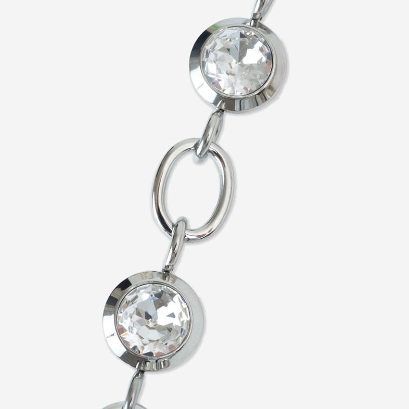 【残り一点】Crystal Oval Pants Chain