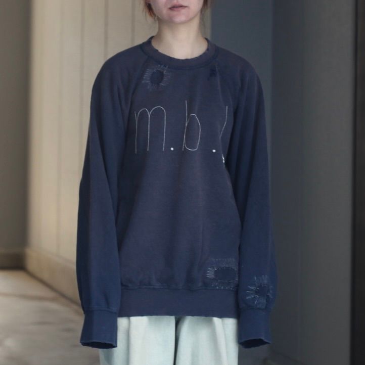 【残り一点】ロゴ刺繍スウェット