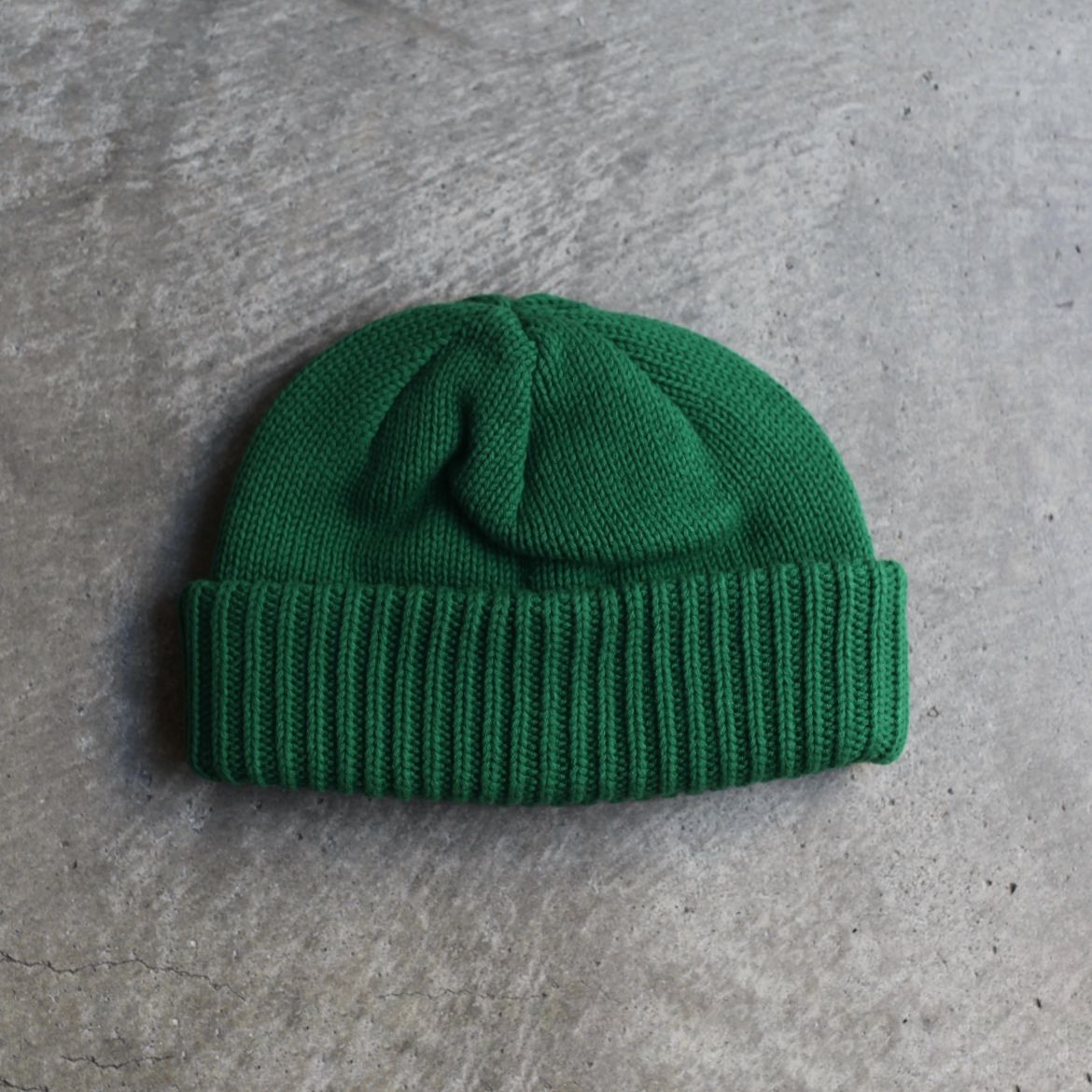 【再販売通知受付可能】Knit Cap(GREEN)